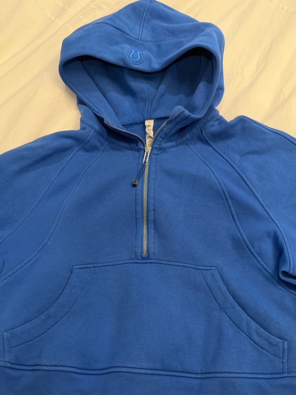 Lululemon Scuba Cropped Half-Zip Hoodie